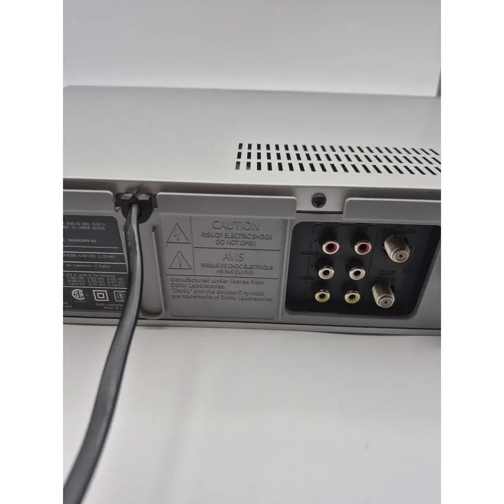 Sony SLV-D370P DVD VHS Combo Player Recorder Hi-Fi with Remote READ DESCRIPTION
